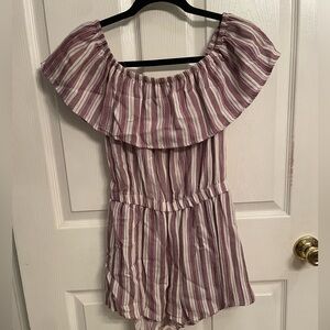 Off the shoulder Romper